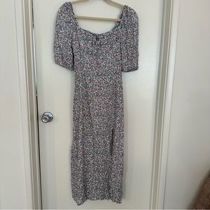 Floral long dress - NEW
